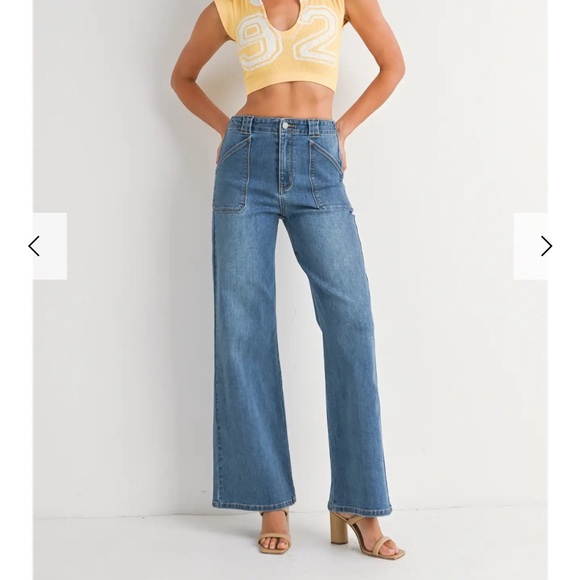 JBD Wide Leg Jeans - Picture 2 of 7